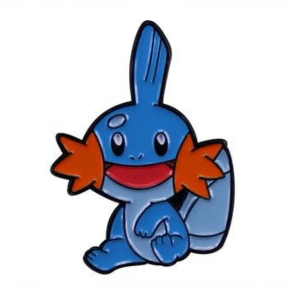Pokemon Mudkip Enamel Pin #1